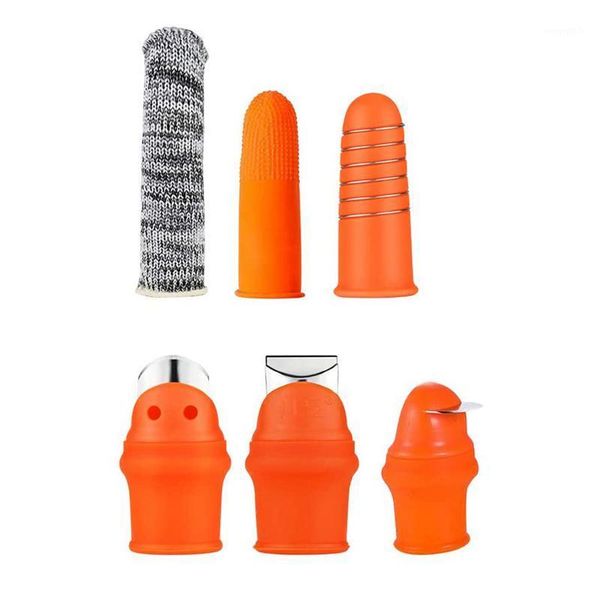 

24pcs silicone thumb knife set adjustable cut-proof agricultural gardening plant vegetable harvesting picking tools1
