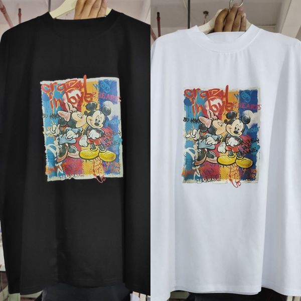 

g0sge 2020 new summ coat t-shirt fat korean loose sleeve redcouple's women's net t-shirt short and versatile r mm oversized jrjts, White