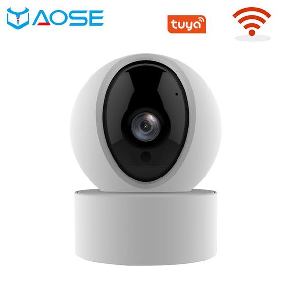 

1080p tuya camera security camera baby monitor wifi wireless smart tracking 350 degrees pan rotation
