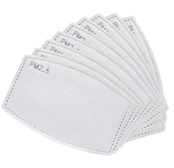 

anti dust replaceable mask filter mask paper haze mouth pm2.5 filters mask household five layers filte fashion protective products lsk1682