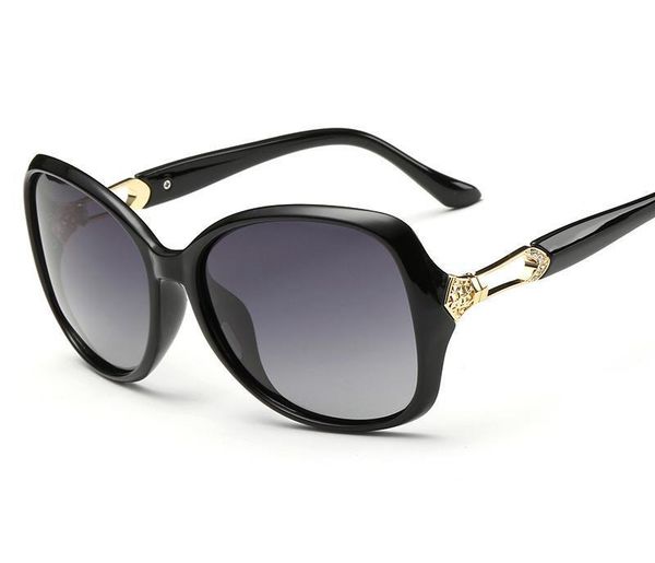 

sunglasses viodream female vintage fashion women big frame anti-uv 400 sun glass polaroid glasses ship, White;black