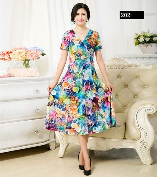 

2021 new thin dark green boho with low-necked v long summer dresses female chiffon dressed plus size 5xl 6xl fy472 traa, Black;gray