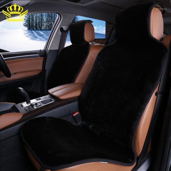 

2 pc faux seat covers universal car seat covers avtochehol artificial accessories cover black color 2020 sales i001-21
