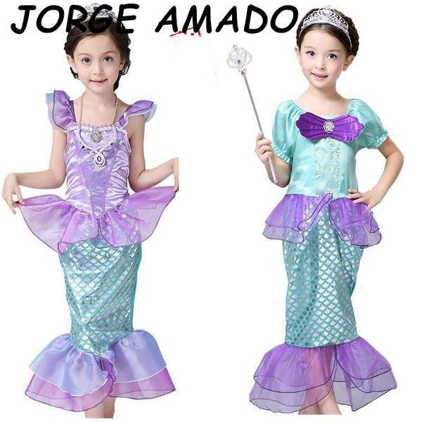 

children cosplay dress halloween perform dress sleeveless girl princess dress clothing 3-10 years e20029, Red;yellow