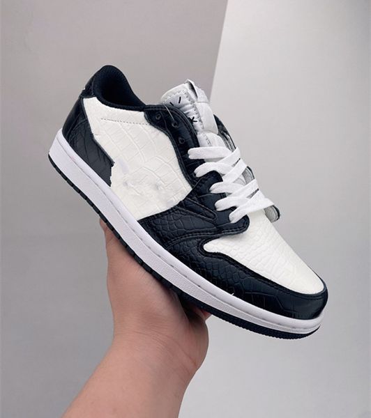 

shoes leisure fragments x jumpman 1s low sneakers black white sports leather upper outdoor trainers shoebox double boxes wraps, White;red