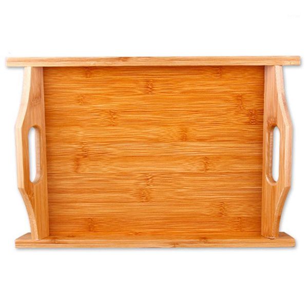 

kitchen storage & organization multifunction vintage wooden tray rectangular decorative teaboard serving trays holder for pastry fruit break