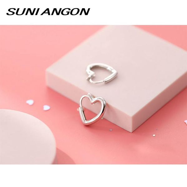 

cute heart shaped earring 925 sterling silver heart earring bridesmaid ear buckle wholesale price 2021 black friday deal, Golden;silver