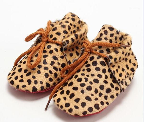 

first walkers fashion bling lepoard shoes for baby boys girls genuine leather moccasins lace up born walker infant1