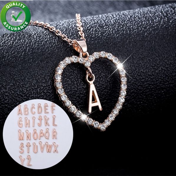 

престижное дизайнер ювелирных изделий женщин ожерелья hip hop bling цепи золото iced out сердца кулон алмаз исходное письмо ожерелье свадебн, Silver