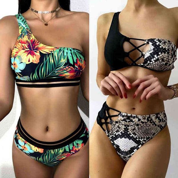 

bikini set thong two piece swimsuit women push padded swimming suit patchwork high cut biquini beachwear brasileÃ±o, White;black