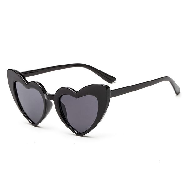 

adumbral new ins kids sunglasses shaped fashion heart cute designer frame eyewear baby girls sunglasses beach, Blue