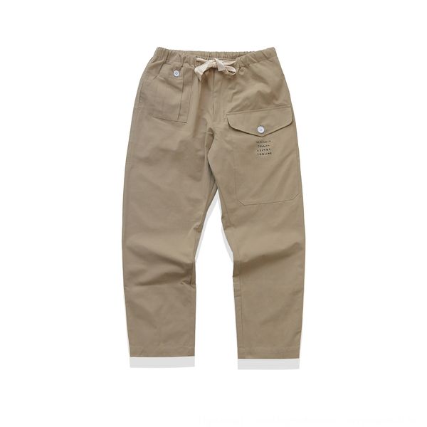 

maminqin work clothes casual youth capris work clothes khaki straight pants men's and women's loose casual pants trend wgved, Blue