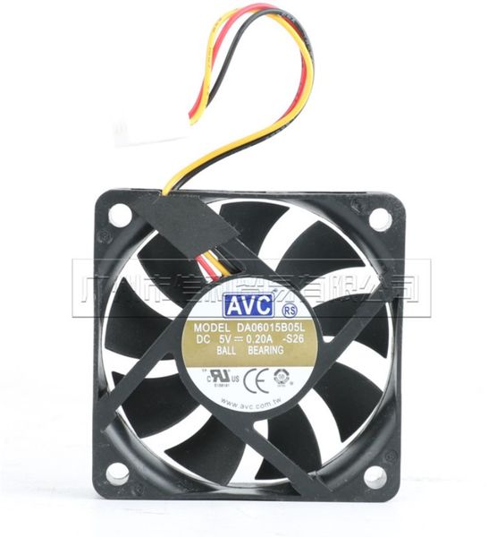 

wholesale avc da06015b05l 6cm 6015 5v 0.20a fans cooling