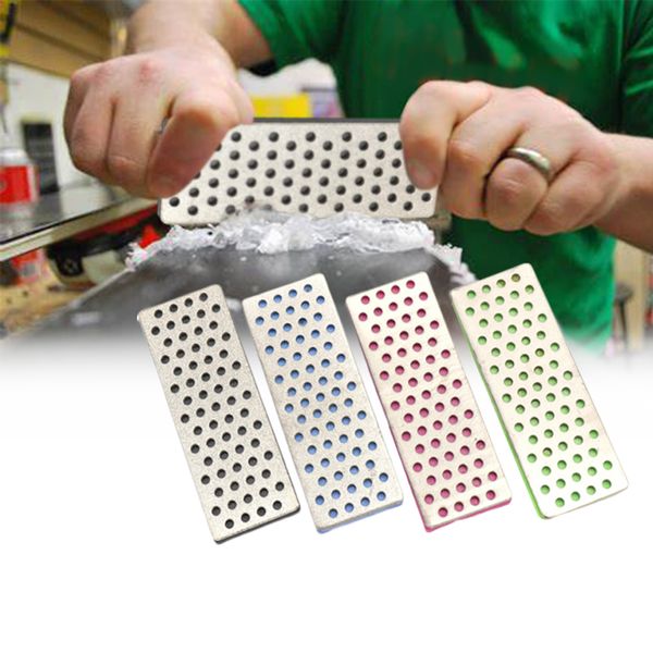 

4pcs/set hard diamond for ski edges repairing outdoor tool portable blade sharpener professional compact millstone durable