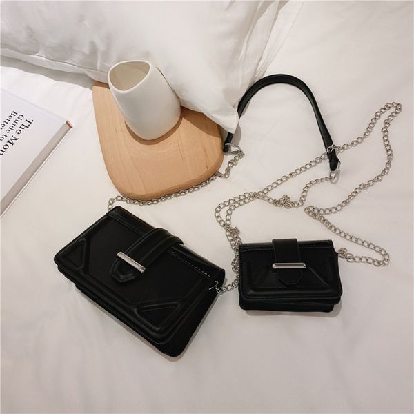 

popular girl 2020 new fashion square korean version of versatile cross body chain bag small fresh fashion small square bag bkycp