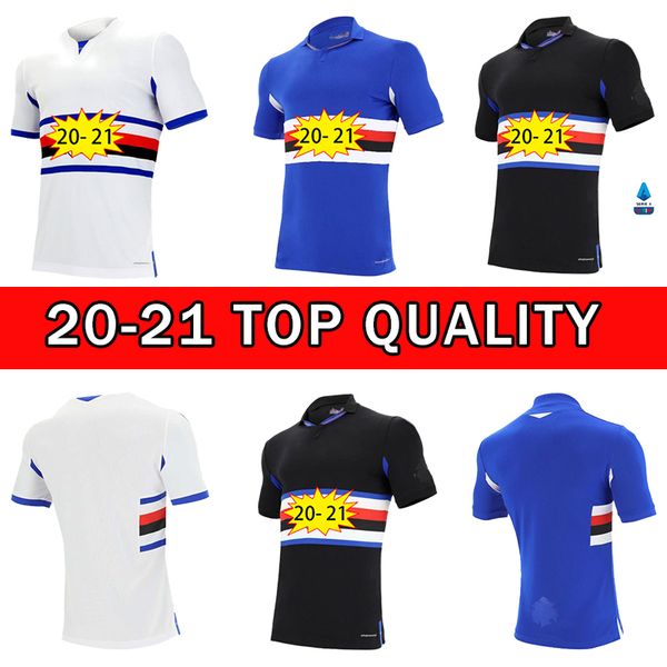 

2021 new sampdoria soccer jersey home sesy third 20 21 murillo linetty jankto yoshida maroni gabbiadini football uniform shirts thailand, Black;yellow
