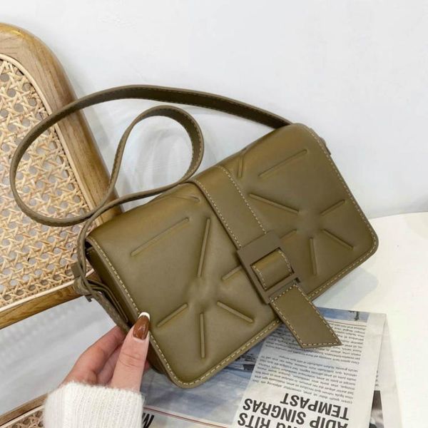 

shoulder bags pu leather crossbody for women 2021 fashion small bag female handbags and purses sac a main femme