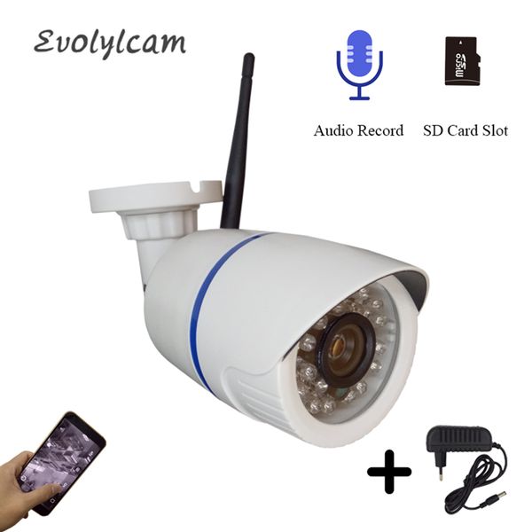 

hd 2mp 1080p audio wireless ip camera wifi wired 720p cctv camera surveillance security bullet ir night vision waterproof camera