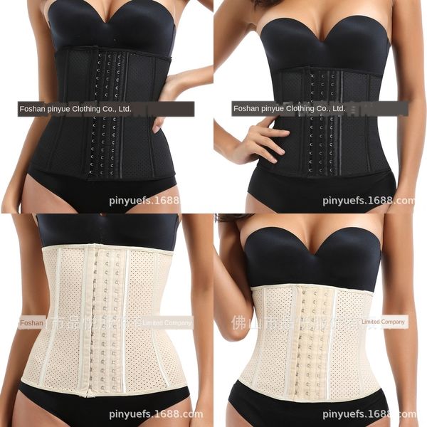 

illr women neoprene high waist trainer body shaper sweat shapewear thigh slim beauty belt trimmer leg shapers waist and adjustable trainer, Black;white