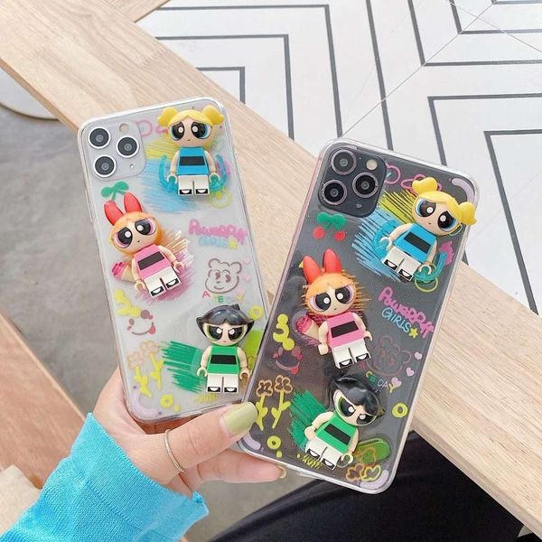 

graffiti cartoon is suitable for vip 11promax mobile phone shell stereo xs / xr glue 7 / 8plus soft cover