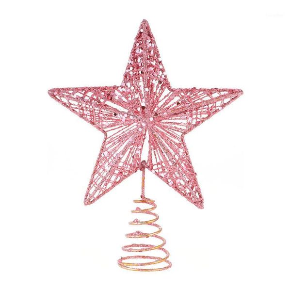 

1pc exquisite iron art christmas tree ornament tree star1