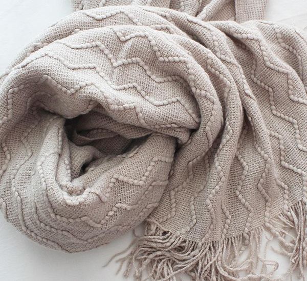 

drop shipping knitted blanket europe and america plaids warm soft blanket home decor for sofa/bed/car portable throw plaids1