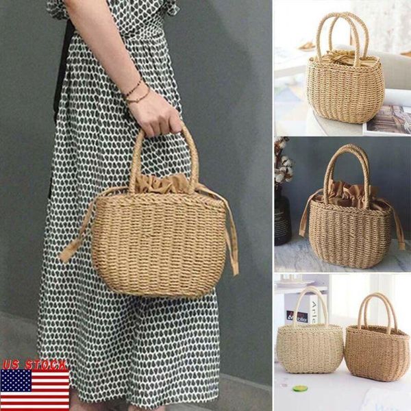 

straw bags for women 2020 summer rattan bag handmade woven beach bag bohemia bali handbag bolsos mimbre1