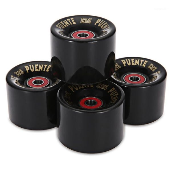 

4pcs skateboard wheel 60 x 45mm longboard wheel skate roller skate scooter skateboard bearings with bearing1
