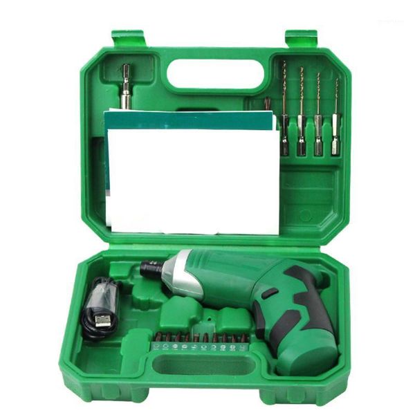 

electric drill 3.6v cordless electric drill driver kit rechargeable drilling walls bricks wood metal for home diy power tools1