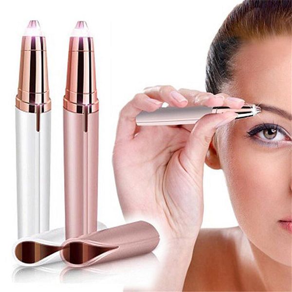 

женщины электрический триммер для бровей макияж безболезненное глаз брови эпилятор мини бритва бритвы портативный лица новый дизайн кпт sqct