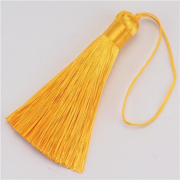 

12pcs ice silk tassels fringe pendant diy material color cord fat tassels trim party garments curtains decor tassel h wmthyn