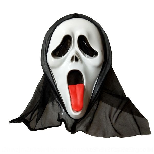 

6hpy5 tongue out scream tongue holy scream day vampire whole person horror single mask horror mask devil vr6st
