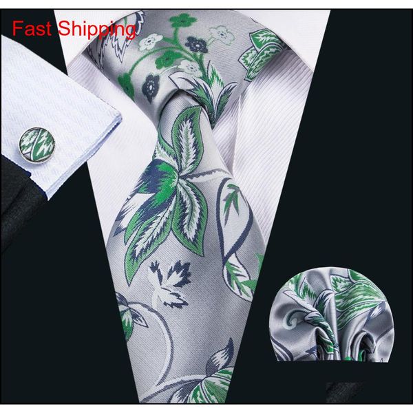 

china silk ties men silve and green beautiful neckties handkerchief cufflinks set for formal casual occasion n-1604 jypu5, Black;blue