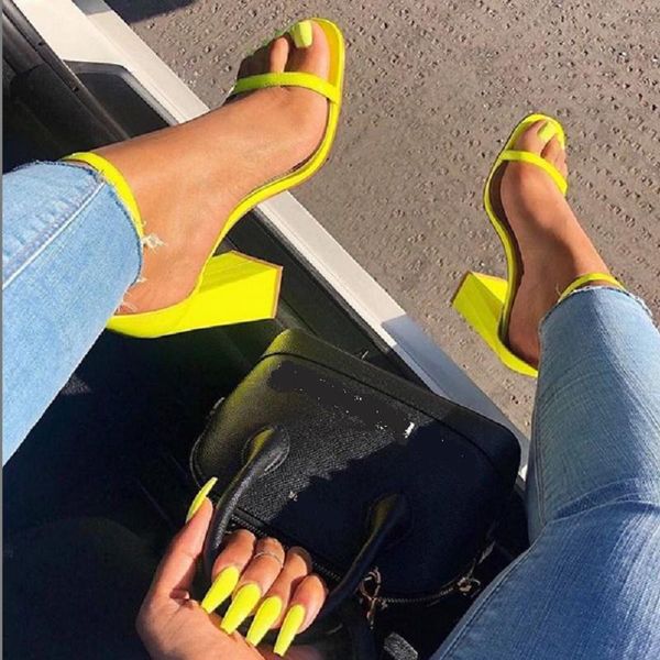 

women gladiator sandals high heels open toe ladies shoes summer ankle strap block heel black green sandals sandalias mujer