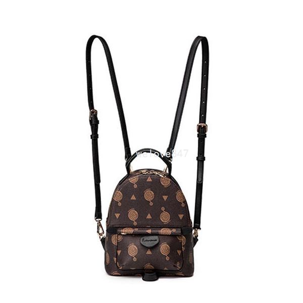 

backpack palm cobbler's old springs quality classic coated canvas leather strap fashion cosmetic bag female mini bagss 2ft2d qynf