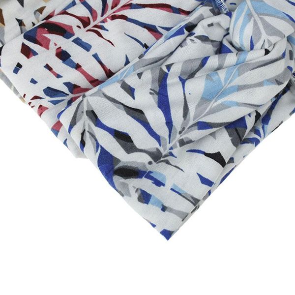 

bohe women cross knotted headband girls elastic stretch floral print hair ribbon wide hair band for sport yoga hair accessory q sqceto