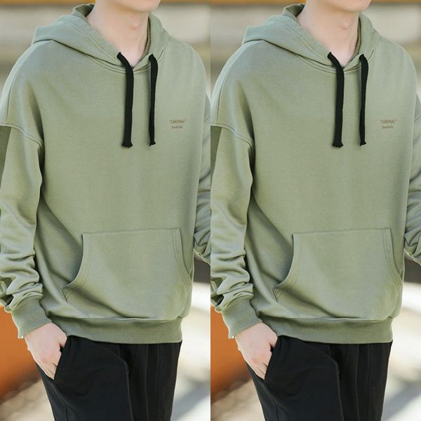 

new style of men's sweater hoodie in autumn of 2019 fashionable and handsome long sleeve sweatercoat sweaterbase coat printed fashio, Black