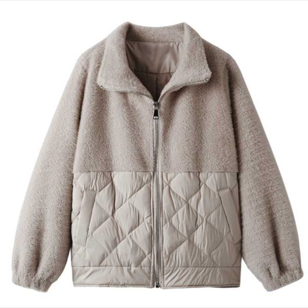 

2021 new winter women's pure cotton slim jacket women's short thick warm fashion casual elegant jacket ladies butto, Black