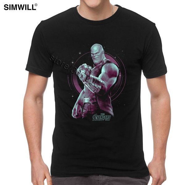 

sport strong thanos t shirt men's cotton infinity war tee short sleeved o-neck fans tshirt awesome t-shirt wholesale