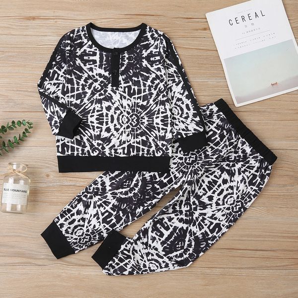 

fashion clothing sets autumn winter toddler girls clothes tie-dyed fashion style costume outfit kids girls clothing setx1019, White