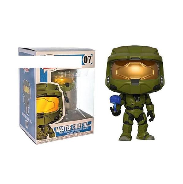 

funko pop halo game halo master chief 07# figure doll model doll