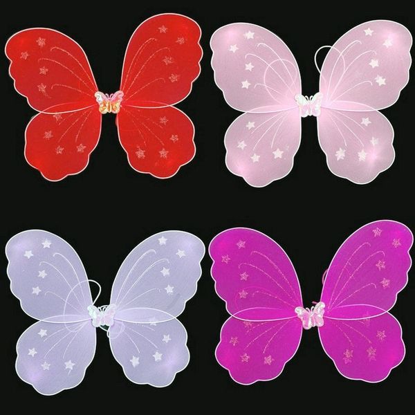 

h3ox0 children's supplies day christmas toys halloween cos butterfly wings toy butterfly clothing single clothing color wings costumes