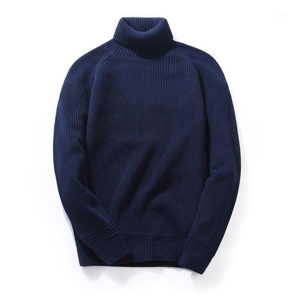 

kksky mens cotton sweaters pullovers long sleeve outwear turtleneck sweater men casual pullover male new autumn oversized -3xl1, White;black