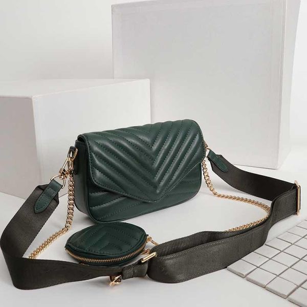 

messenger style fashinew quality shoulder designer ladies wholesale bag classic bag coin purse handbag wallet lsien