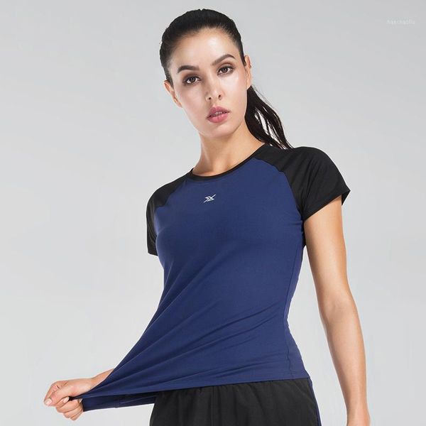 

yoga outfits willarde women's gym shirts for fitness running sports t-shirts quick dry breathable short sleeve workout 3xl1, White;red