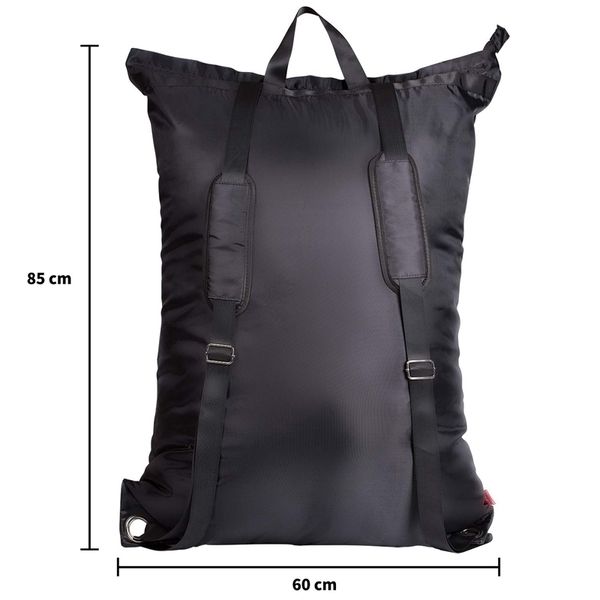 Большая сумка на молнии рюкзак для белья с 2 сильными регулируемыми плечевыми ремнями для колледжа 24 х34 дюйма Y200429