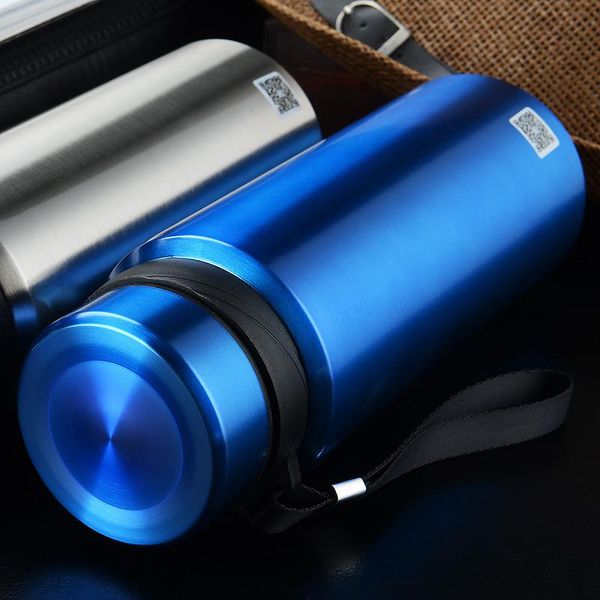 

upors 750ml portable double wall thermos stainless steel insulated water bottle vacuum flask thermoses cup travel coffee mug bbyoim