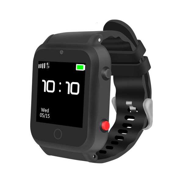 

new product zhilaoren by step pgraphing touch screen gps positioning laoren wristwatch s88
