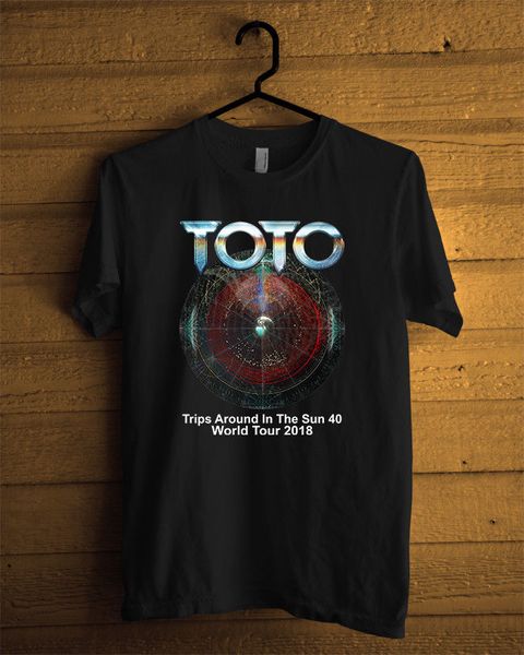 

toto 40 trips around the sun world tour custom men size s 3xl 100% cotton letter printed plus size hoodie designers t shirts sweatshirt