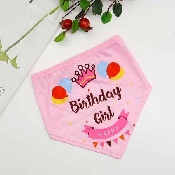 

cute bandana collar for dogs cats soft puppy kitten neckerchief printed birthday party neck scarf pet accessories c bbycaf